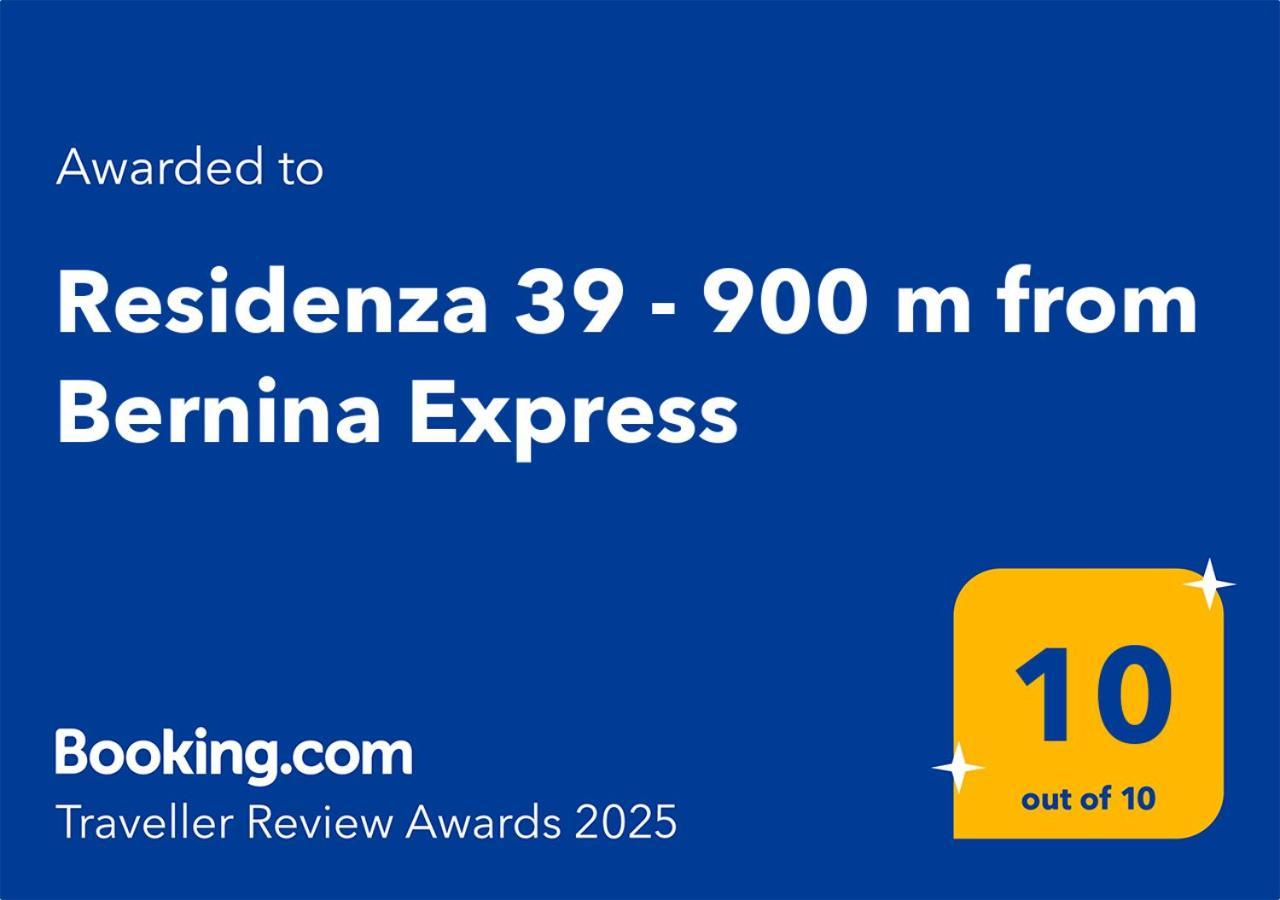 Residenza 39 - 900 M To Bernina Express Apartment ตีราโน ภายนอก รูปภาพ
